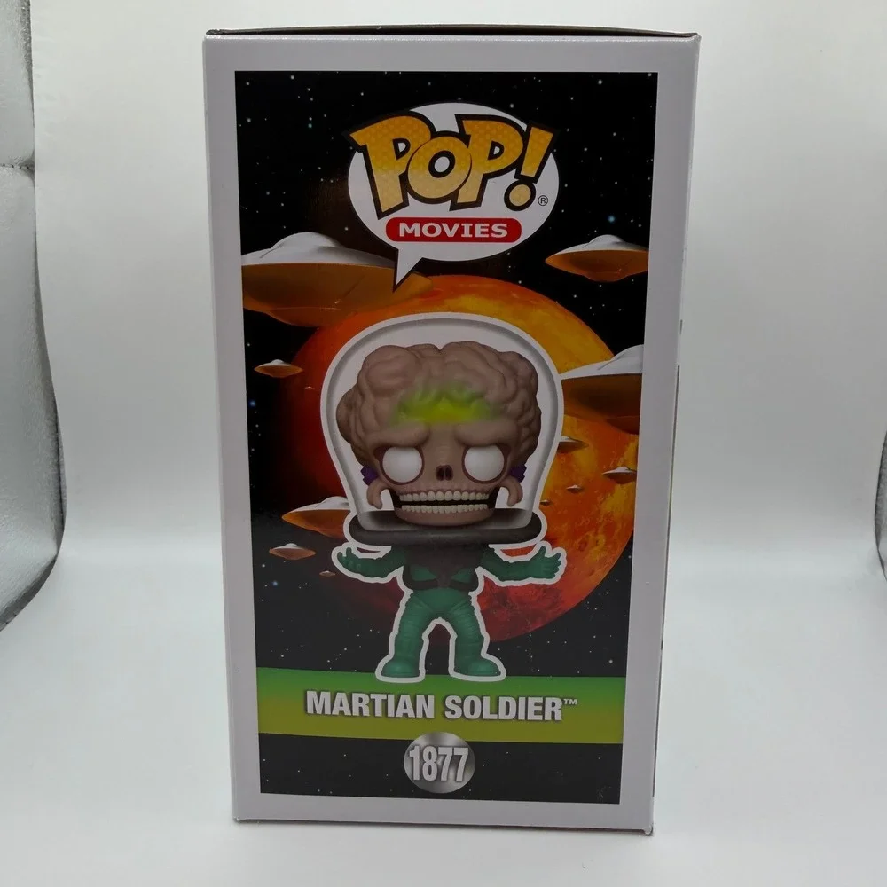 Funko Pop Mars Attacks Martian Soldier 1877 Specialty Series Exclusive Vinyl - Picture 2 of 6